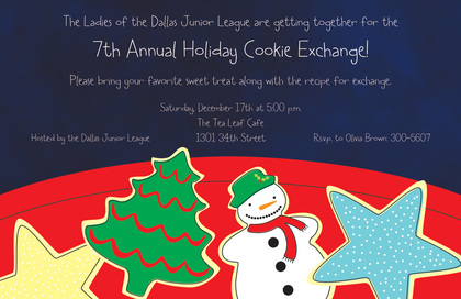 Sweetest Cookies Holiday Invitations