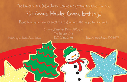 Sweetest Cookies Holiday Invitations