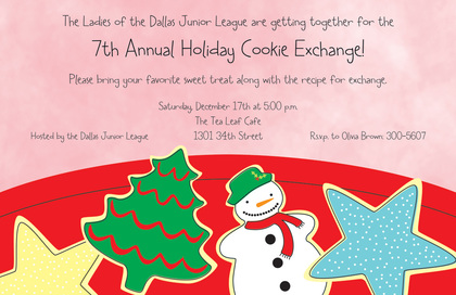 Sweet Cookies Invitation