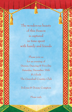 Stylish Modern Curtain Panels Invitation