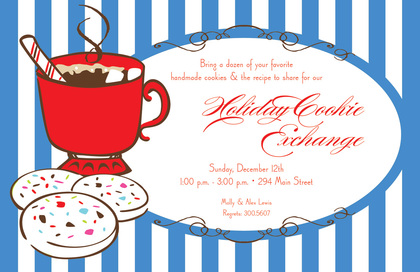 Delicious Cocoa Sweets Invitation