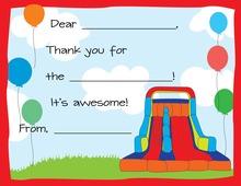 Get Fun Pumped Kids Fill-in Thank You Cards