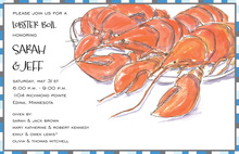 Delicious Crab Boil Party Invitations