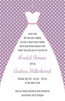 Stitched Bride White Polka Dots Stickers