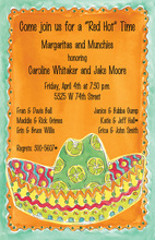 Mexican Ole' Garden Invitations