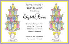 Baby Topiaries Invitation