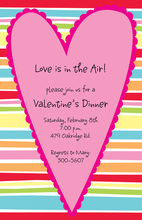 Zippy Heart Invitation