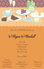 Thanksgiving Dessert Table Invitations