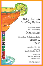 Orange Margarita In Action Invites