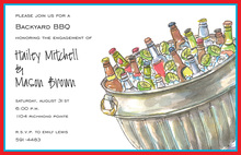 Summer Party Cool Suds Picnic Invitations