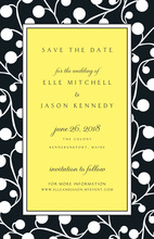 Night Berries Invitation