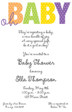 Oh Baby Invitation