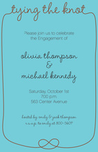 Blue Knot Invitations