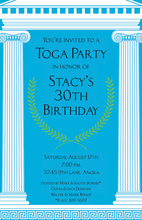 Mega Toga Greek Inspired Invitations