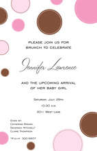 Dapple Pink Invitation