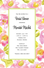 Painted Perfections Invitation