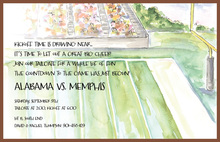 Stitched Sports Invitation