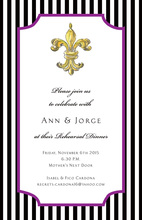 Etravaganza Fleur di Lis Invitations