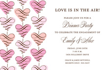 Valentine Feet Gathering Party Invitations