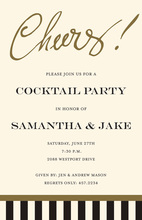 Just Say Cheers! Party Invitations