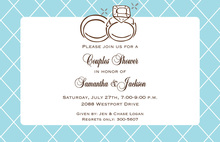 Ring Bliss Engagement Invitation