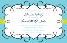 Green Hatfield Invitations