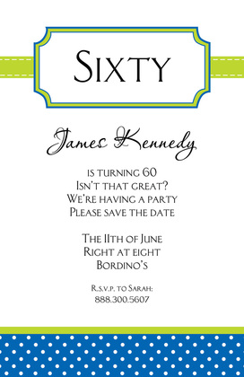 Bookplate Black Polka Dot Invitations