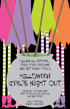 Halloween Loot Invitations