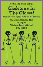 Halloween Night Invitations