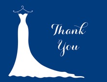 Bridal Gown Navy