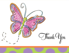 Butterfly Thank You Cards
