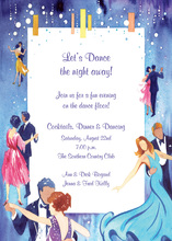 Numerous Dancing Partners Invitation