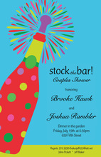 Stock The Bar Popped Invitations