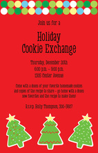 Tree Cookies Invitation