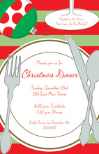 Seasonal Placesetting Invitation