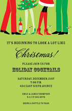 Merry Gathering Holiday Invitations