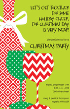 Classy Wine Cocktails Holiday Cheers Invite