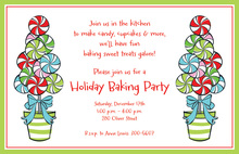 Candy Topiaries Invitation