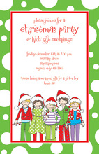 Jolly St. Nick Invitation