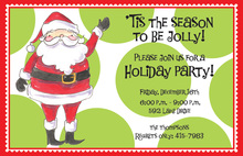 Jolly St. Nick Invitation