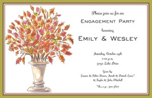 Beautiful Fall Leaves Invitations