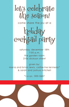 Frosty Stripe Invitations