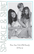 Sparkle Shine Photo Cards