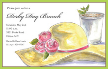 Derby Day Watercolor Invitations