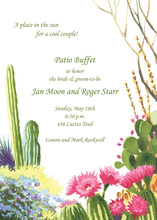 Desert Landscape Invitation