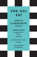 Checkered Past Invitations