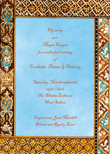 Destination To Morocco Invitations