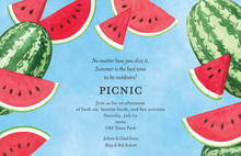 Delicious Watermelon Invitations