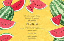 Juicy Watermelon Invitations