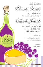 Three Ocean Wine Bottle Invitations